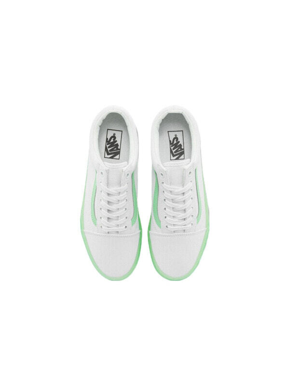 Vans Skate White Green