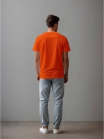 Футболка однотонная базовая хлопок унисекс Баракаттекс