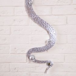 Вешалка настенная Heri modern 1 Античное серебро