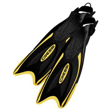 Ласты Cressi Palau с открытой пяткой черный/желтый