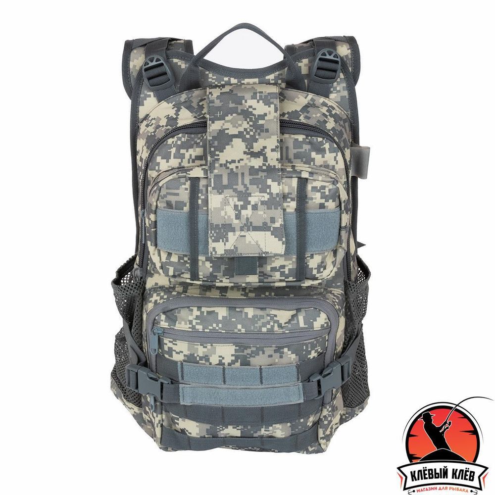 Рюкзак спинингиста КМФ цифра (HS-118-G) Helios