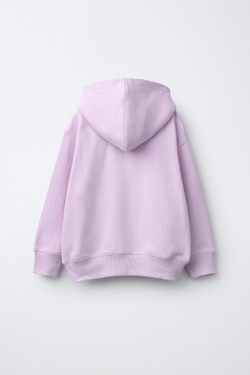 ZARA ТОЛСТОВКА НА МОЛНИИ БАЗОВАЯ, РОЗОВЫЙ