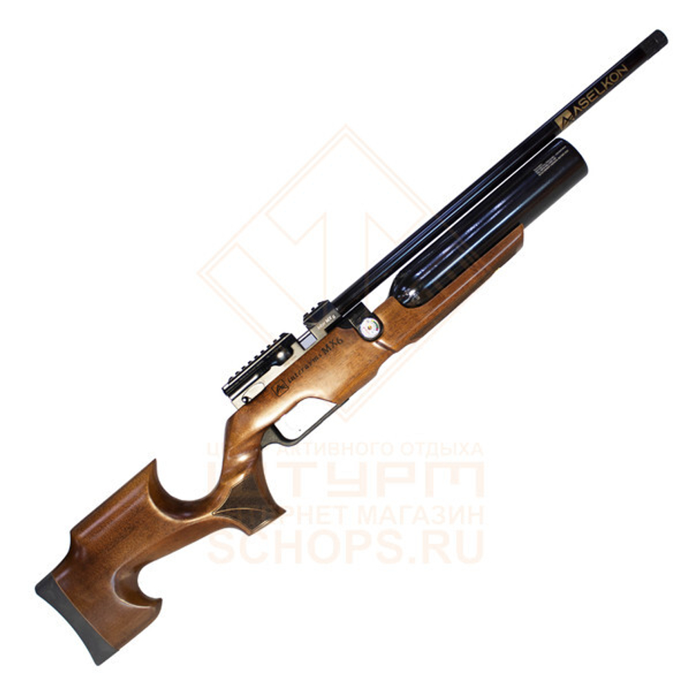 Винтовка пневматическая Aselkon PCP MX 6 cal 6.35, Wood