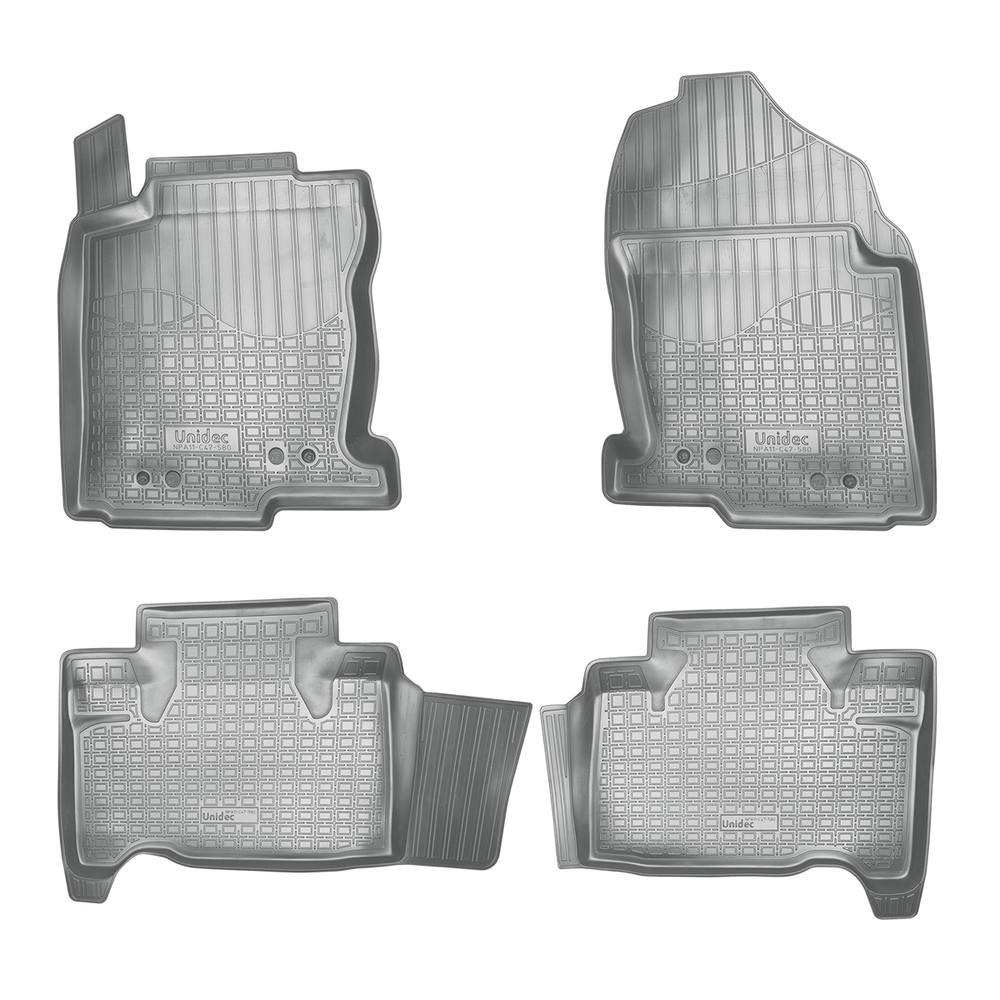 Ковры в салон Norplast/Unidec для Lexus NX (2014-)Полиуретан,Серый, арт.NPA11-C47-580-G