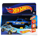 Модель ин. мет. "Hot wheels спорткар" 12,5см. свет-звук, открыв.двери, коробка FY628-3 (Технопарк)