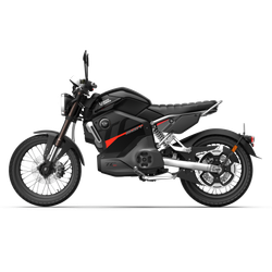 Электромотоцикл WHITE SIBERIA SUPER SOCO TC MAX 2024 Черный