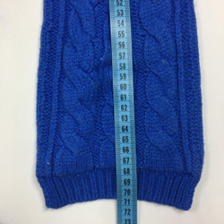 Шапка и шарф вязвные с хлопковым подкладом на 1 год