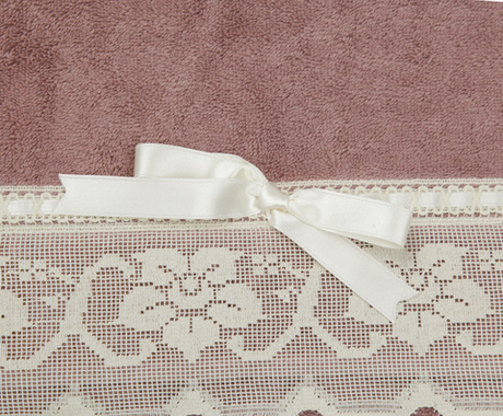 Полотенце 110х150 Old Florence Buratto розовое