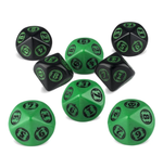 Warhammer 40,000 Wound Trackers - Green/Black