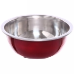 Миска металлическая 27 см 3000 мл микс цветов