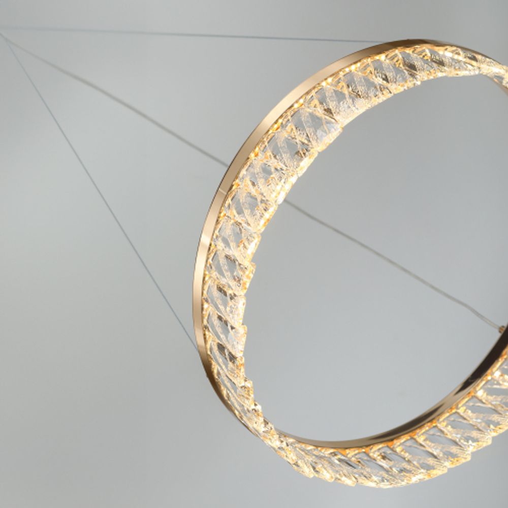 Люстра Rivoli Erika 6131-103 светодиодная LED 35 Вт 3000 K дизайн | Rivoli