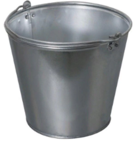 Ведро оцинкованное 12л, (1/10)