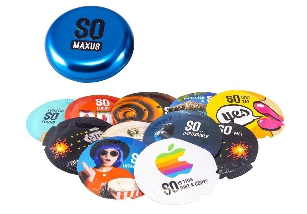 Классические презервативы в металлическом кейсе MAXUS Classic - 15 шт.