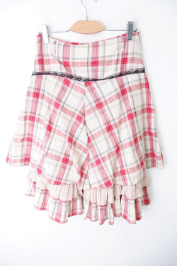 Юбка Made in Kyrgyzstan  в клетку 46 размер