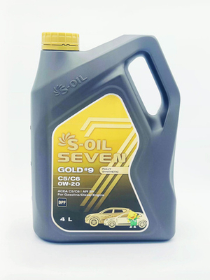 Масло моторное S-OIL 7 GOLD #9 C5 0W-20 4 л