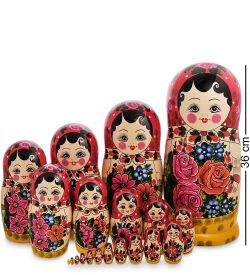 Народные промыслы МР-10/14 Матрешка 20-кукольная (Семеновская)