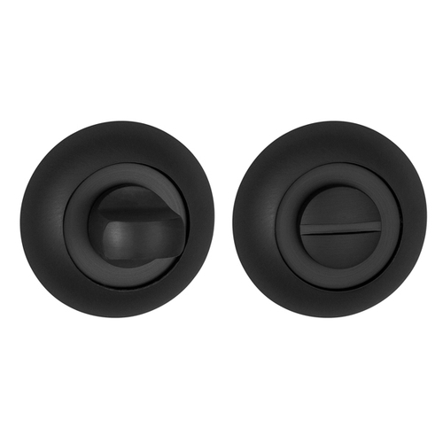 Завертка круг Пунто BK6 TL BL-24, цвет черный к ручкам BLADE TL BL-24 (гарантия - 6 месяцев)