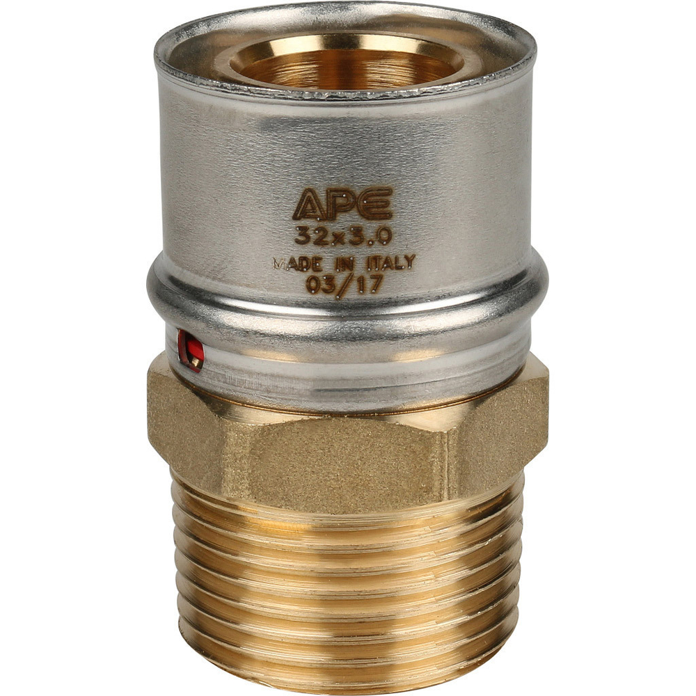 Переходник STOUT НР 1" х32 пресс