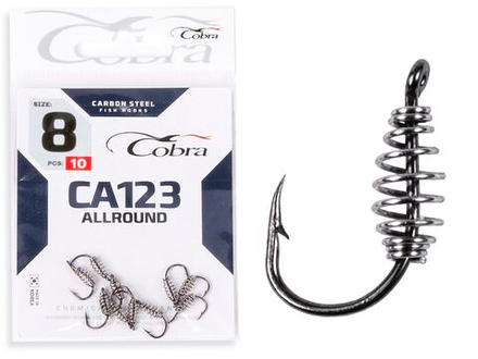 Крючки Cobra Allround PASTEHOLDER сер. CA123 разм. 008 10шт.