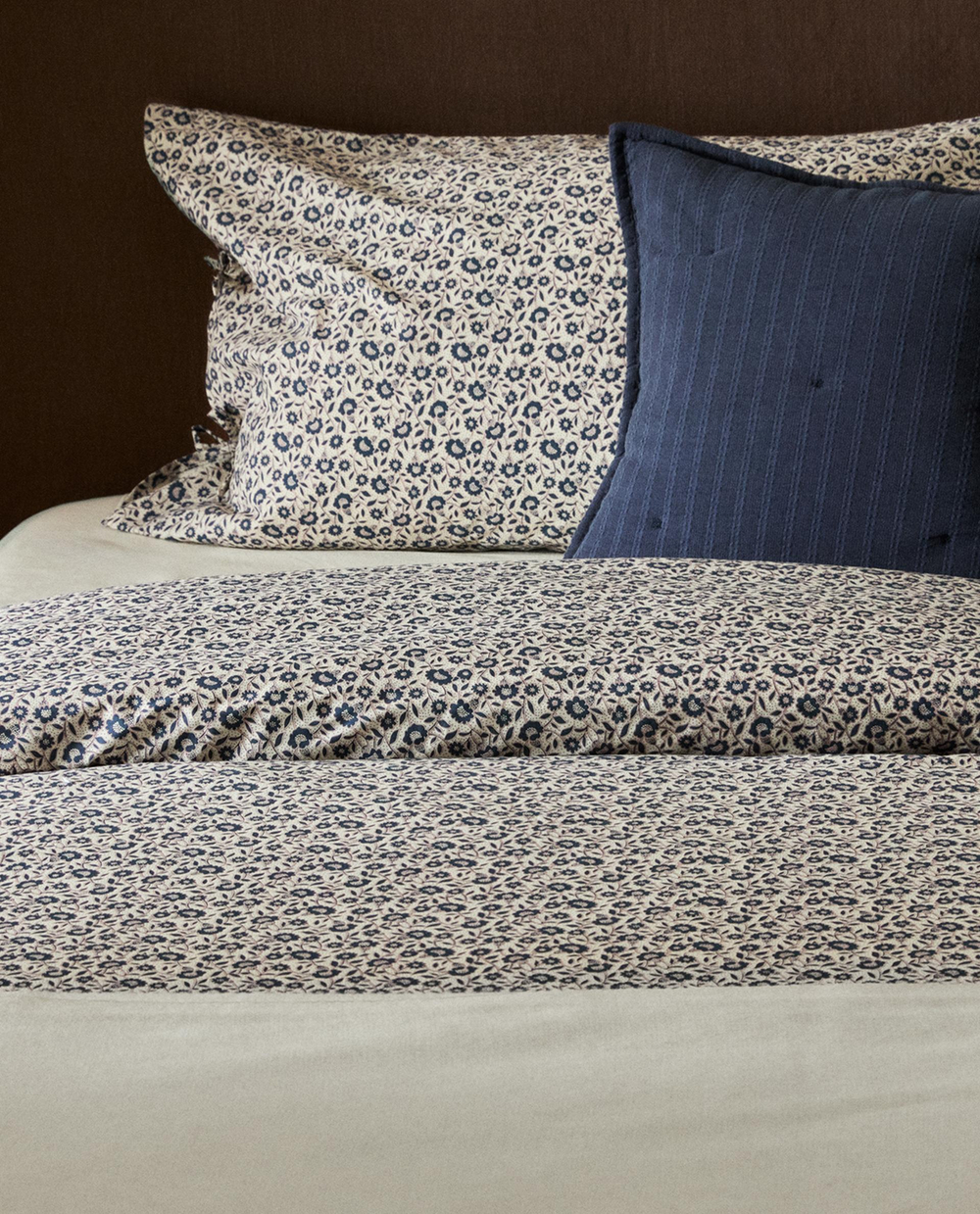 Пододеяльник Zara Home, хлопок 100%, с цветочным принтом, 2606/088