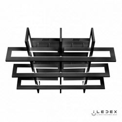 Потолочная люстра iLedex Stalker 9082-800*800-X 192W BK