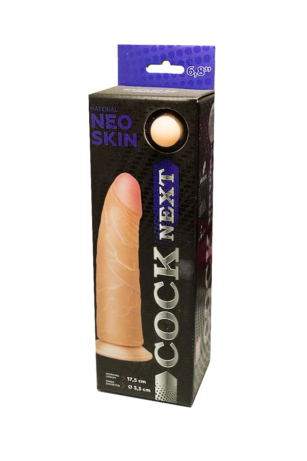 Фаллоимитатор COCK NEXT Lovetoy, TPR, телесный, 14,5 х 4 см