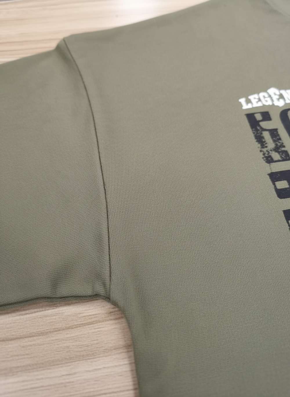 Футболка оверсайз LEGENDA Архангел Михаил хаки