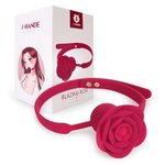 Розовый виброкляп Blazing Rose (Цвет: розовый)