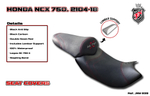 Honda NC750X 2014-2018 JN-Europe противоскользящий чехол на сиденье и поясничный упор
