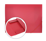 Папка на резинке Эконом красная (DOLCE COSTO)