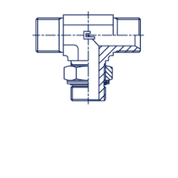 Штуцер FRGT BSP 1/2" BSP 3/8"