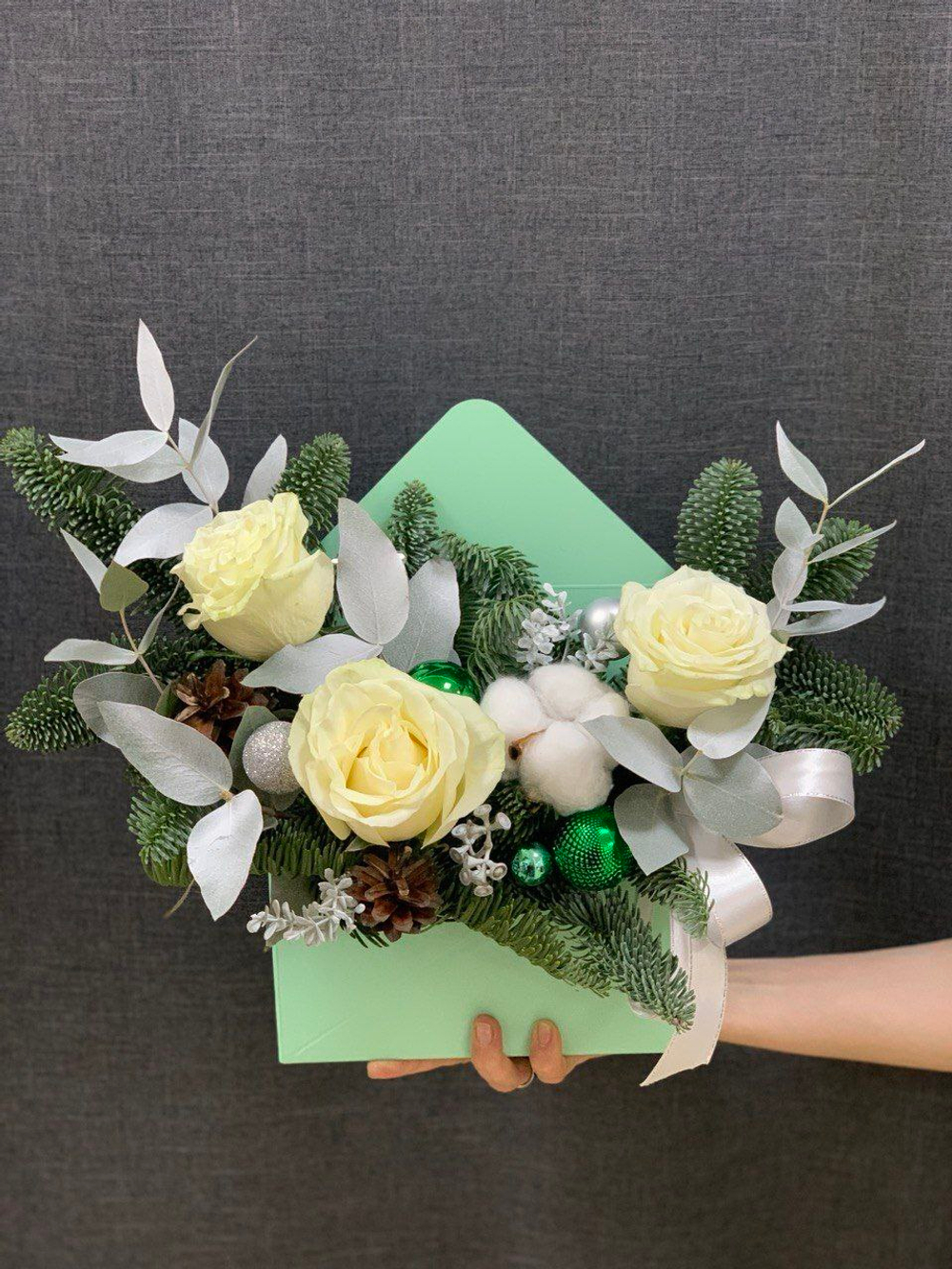 Композиция "Морозное утро"