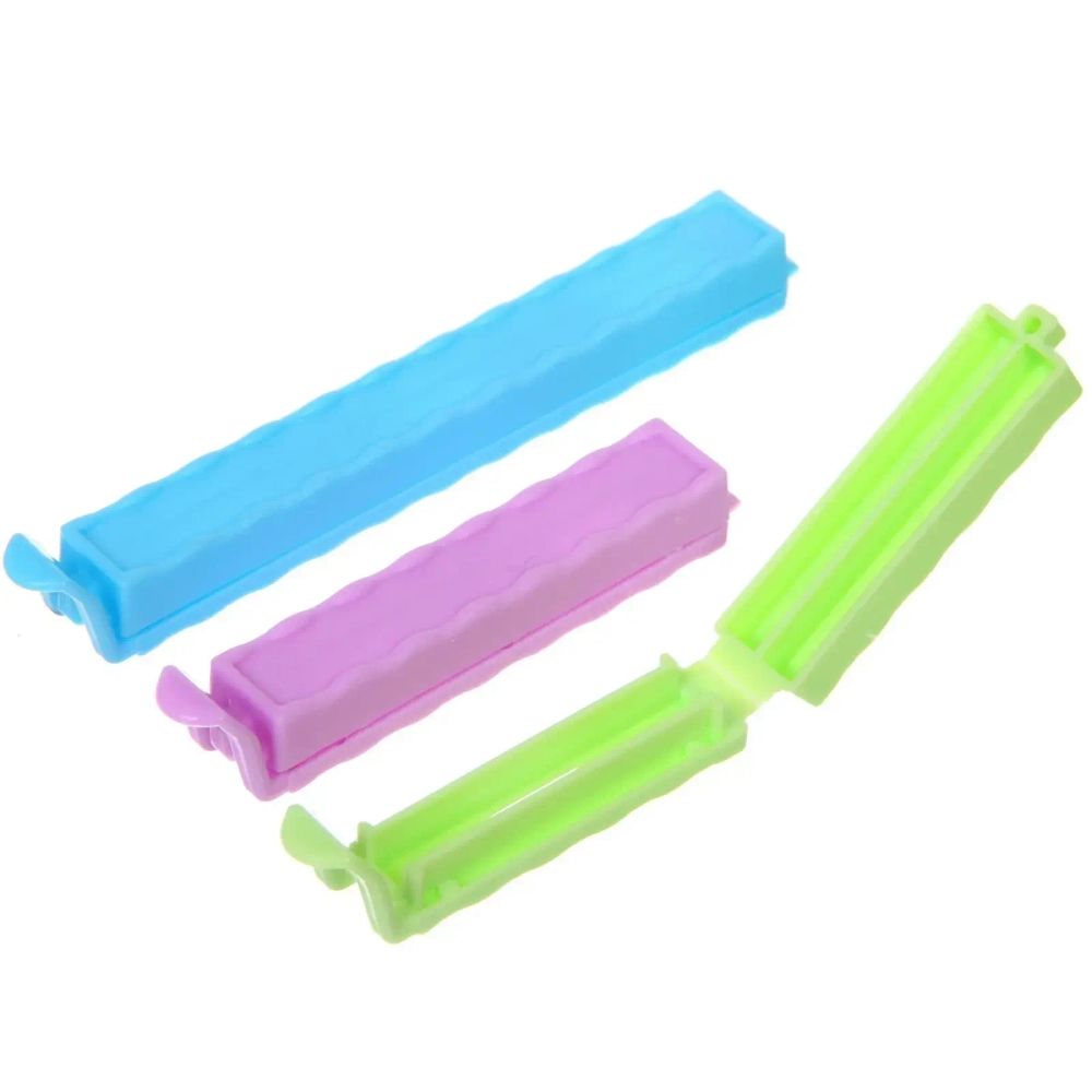 Зажим для пакета «Ассорти» 10шт (4шт*7.5см, 5шт*6см, 1шт*11см))