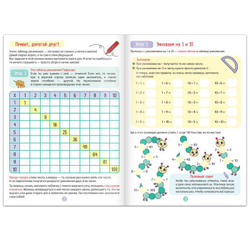 Книга обучающая «Многоразовый тренажёр. Таблица умножения»