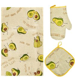 ТК-254/5 Набор 3 пр. «Прихватка, полотенце, рукавица, прихватка»