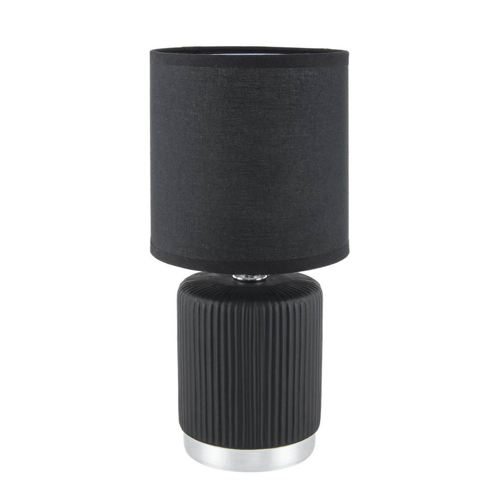 8179/1T COUNTY LN26 500 черный, керамика/текстиль Настольная лампа E14 1*40W 220V KAISA