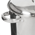 Кастрюля нерж, 9 л, с крыш, Катунь, Гретта, КТ04-D-90, индукц