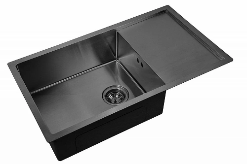 Мойка кухонная Zorg Inox PVD 7844 Черная