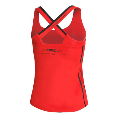 Женская теннисная майка Bullpadel Orlas Women - Red