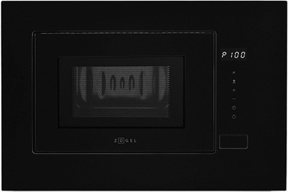 Встраиваемая микроволновая печь СВЧ Zugel ZMO201B, черная
