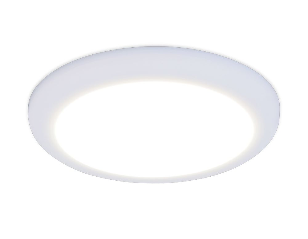 Ambrella Встраиваемый cветодиодный светильник с регулируемым крепежом и подсветкой Downlight DCR312