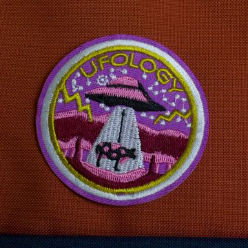 Нашивка на рюкзак и на одежду. Ufology