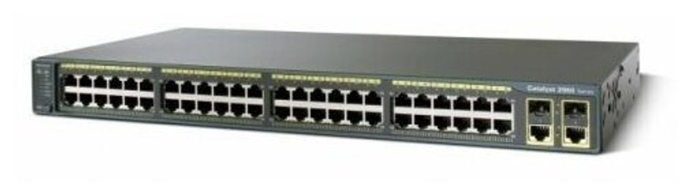 Коммутатор Cisco WS-C2960-48TC-S