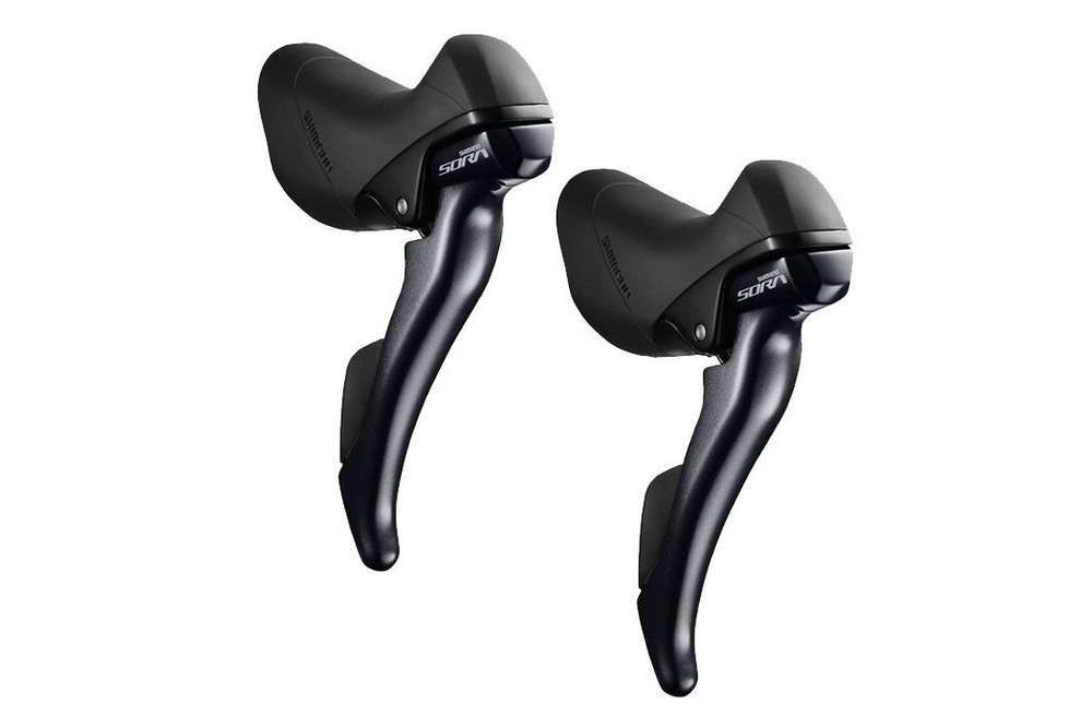 Манетки шоссейные Shimano Sora ST-R3000, комплект, 2x9 скоростей