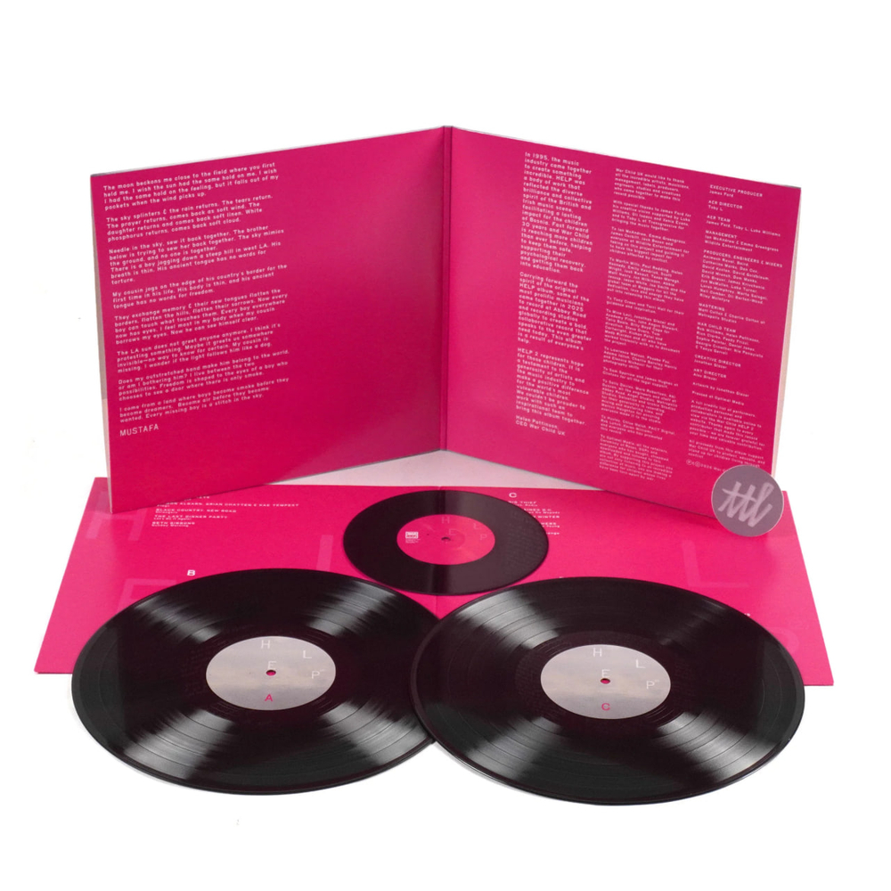 V/A - Help (2) - 2LP+7''