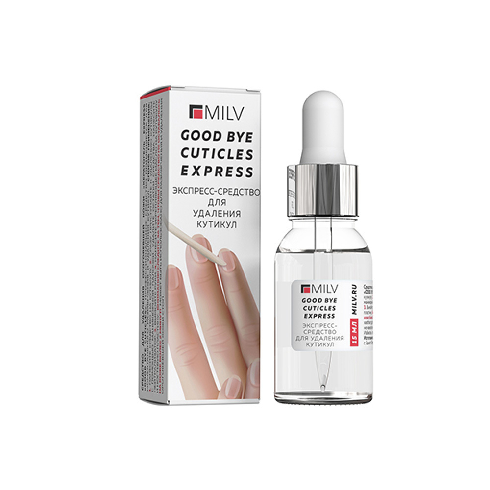 MILV (Арт.18275Р) Кератогель EXPRESS "GOOD BYE CUTICLES", 15 мл