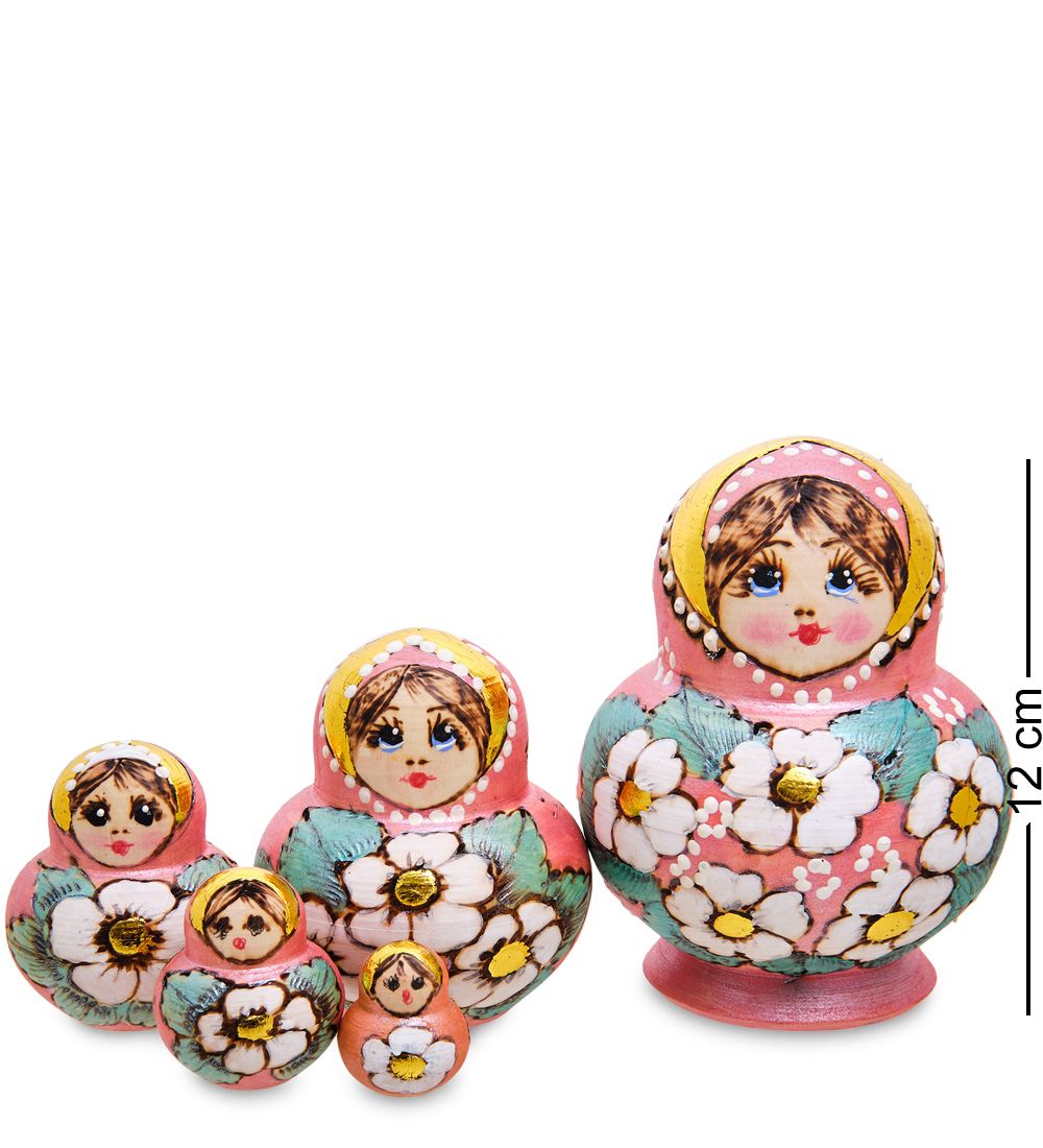 Народные промыслы МР-18/21-D Матрешка 5 м «Глаша» мал.