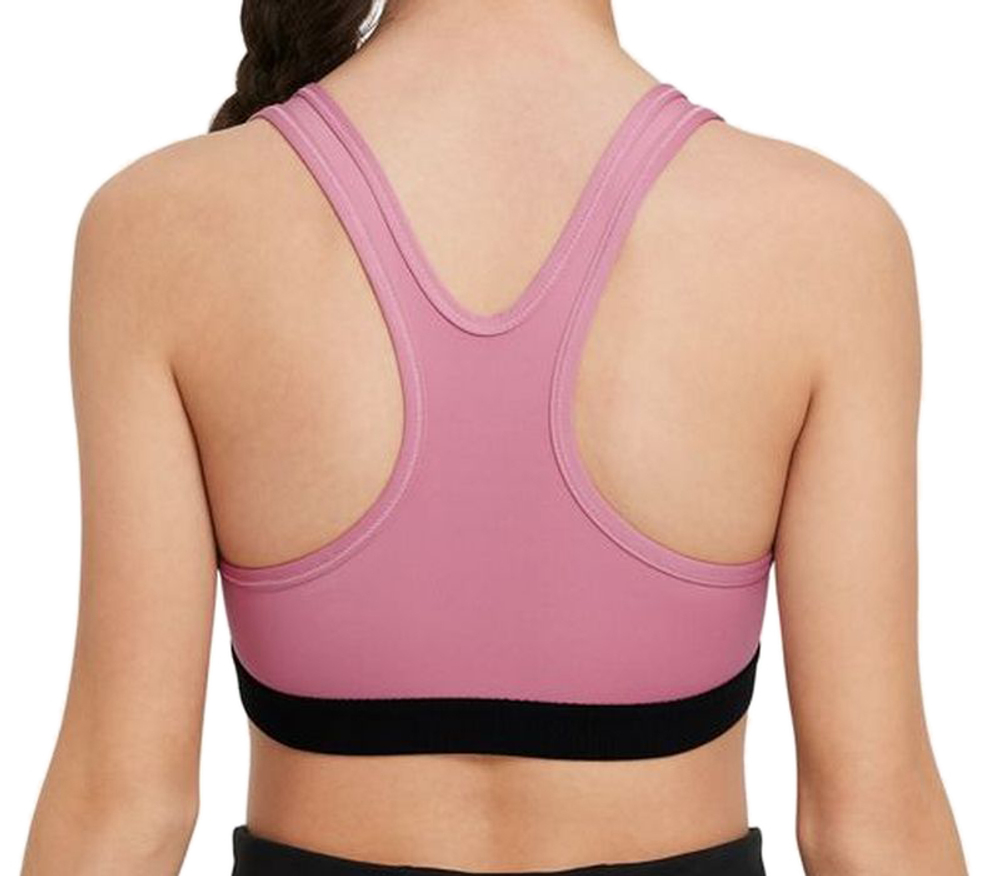 Топ для девочки теннисный Nike Swoosh Bra - Розовый