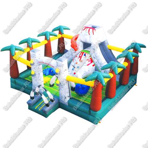 Коммерческий надувной батут "Вулкан"