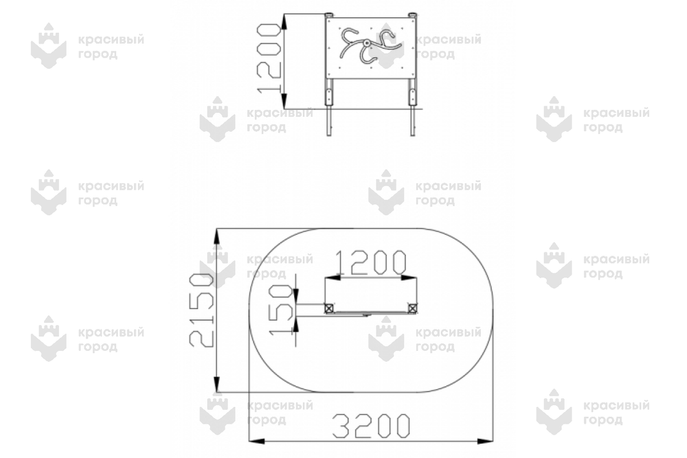 Стойка Лабиринт тип 1